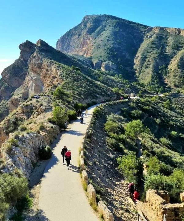 Sendero Azul Cami Vell del Far (L'Alfás del Pí - Alicante)