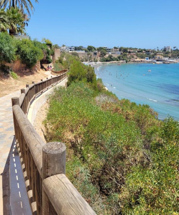 Sendero Azul Cabo Roig: Cala Capitán - La Caleta (Orihuela - Alicante)