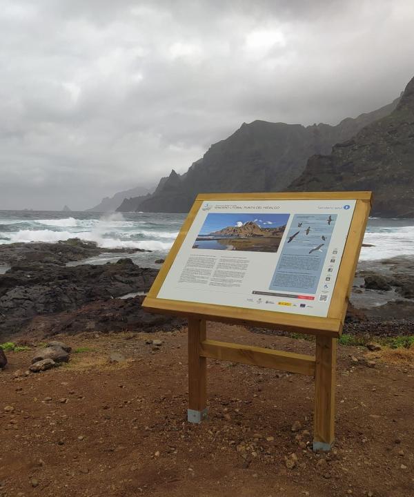 Sendero litoral de La Punta del Hidalgo (La Laguna - Tenerife)