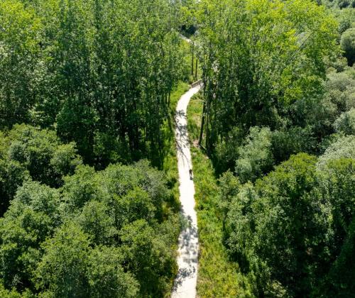 Sendero río San Pedro Oleiros